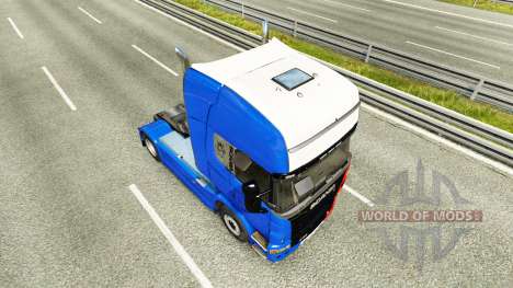 França pele para o Scania truck para Euro Truck Simulator 2