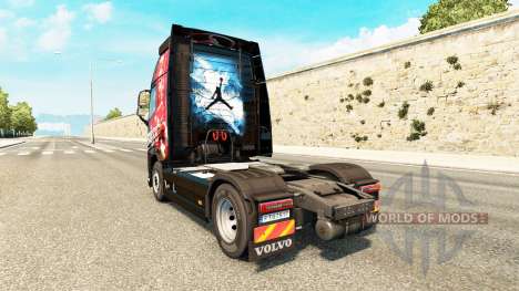 MJBulls pele para a Volvo caminhões para Euro Truck Simulator 2