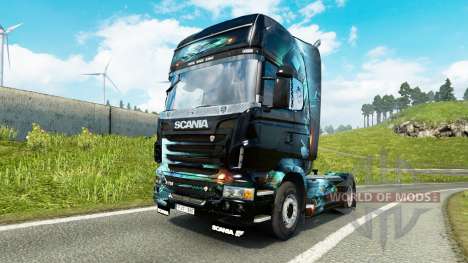 PC Ware pele para o Scania truck para Euro Truck Simulator 2