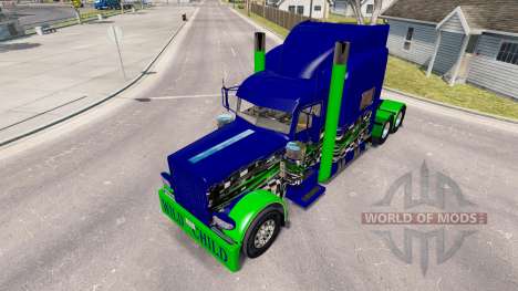 Pele Criança Selvagem no caminhão Peterbilt 389 para American Truck Simulator