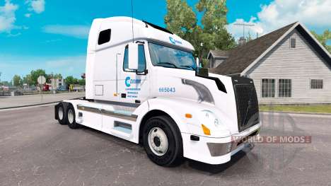 Celadon pele para a Volvo caminhões VNL 670 para American Truck Simulator