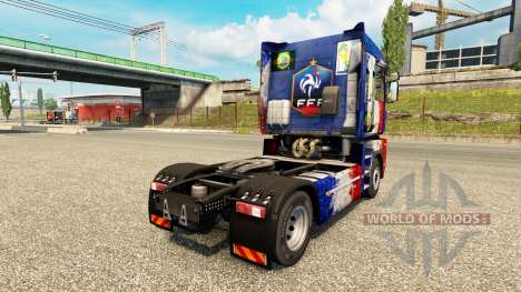 Pele França da Copa de 2014 em uma unidade de tr para Euro Truck Simulator 2