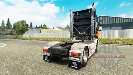 O Red Bull pele para o Scania truck para Euro Truck Simulator 2