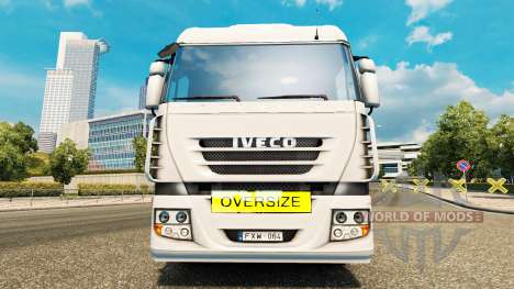 Oversize Load Sign para Euro Truck Simulator 2