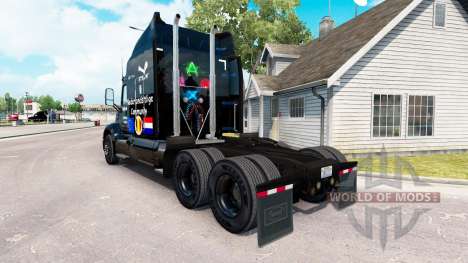 Up2Gaming pele para o caminhão Peterbilt para American Truck Simulator
