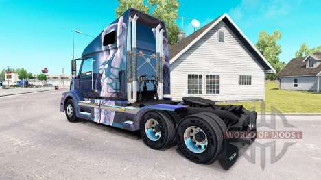 Fantasia de pele para a Volvo caminhões VNL 670 para American Truck Simulator