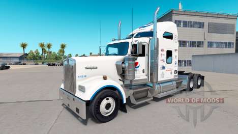 A Pepsi pele para o Kenworth W900 trator para American Truck Simulator