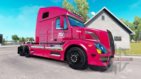 Pele Transco Linhas inc. para a Volvo caminhões  para American Truck Simulator