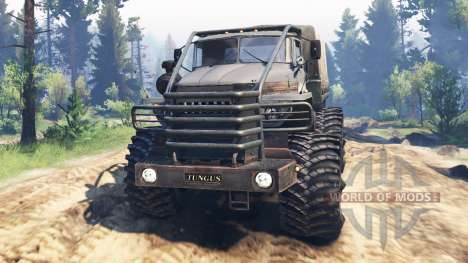 Ural-4320-10 Tungus v2.0 para Spin Tires