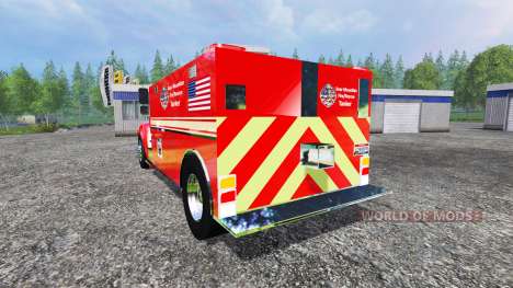 U.S Fire tanker para Farming Simulator 2015