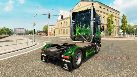 Obras de arte para a pele do Scania truck para Euro Truck Simulator 2