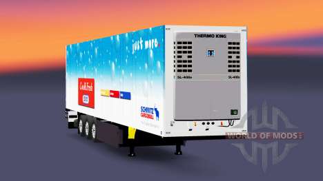 O refrigerados semi-reboque Schmitz Cargobull para Euro Truck Simulator 2