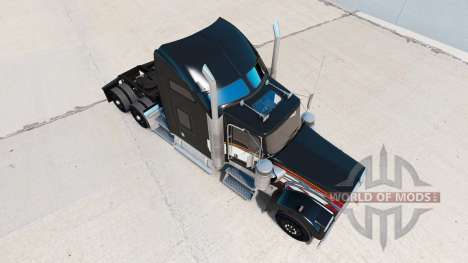 A pele sobre o Aarons caminhão Kenworth W900 para American Truck Simulator