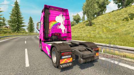 Dee Dee pele para a Volvo caminhões para Euro Truck Simulator 2