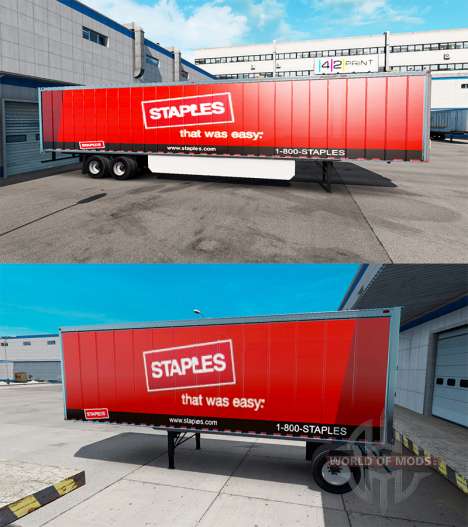 Grampos De Pele Inc. no trailer para American Truck Simulator