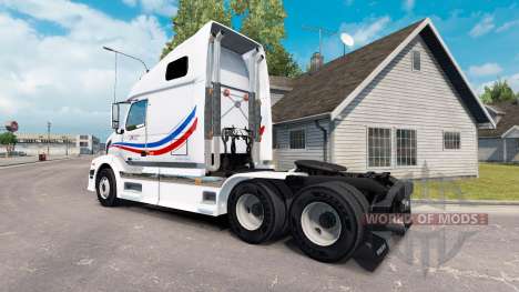 Pele de Jacques Trado para trator Volvo VNL 670 para American Truck Simulator