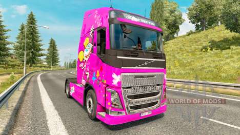 Dee Dee pele para a Volvo caminhões para Euro Truck Simulator 2