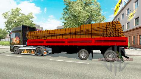 Mesa semi-reboque com carga para Euro Truck Simulator 2