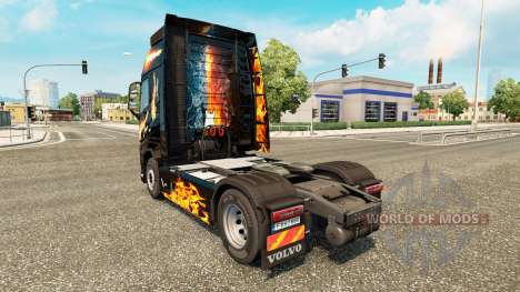 Fogo de pele para a Volvo caminhões para Euro Truck Simulator 2