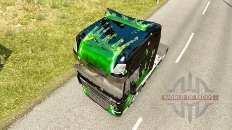 Obras de arte para a pele do caminhão DAF para Euro Truck Simulator 2