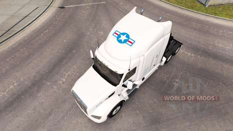 EUA Caminhão pele para o caminhão Peterbilt para American Truck Simulator