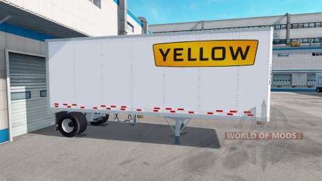 Uniaxial semi-reboque para American Truck Simulator