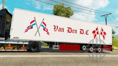 Semi-reboque frigorífico Chereau Van Den D. C para Euro Truck Simulator 2