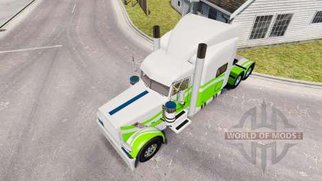7 skin Personalizada para o caminhão Peterbilt 3 para American Truck Simulator