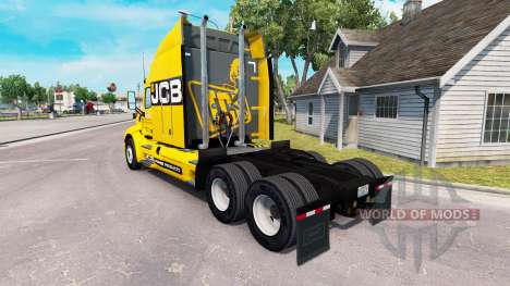 JCB pele para o caminhão Peterbilt para American Truck Simulator