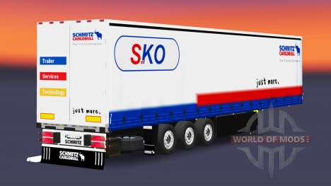 Cortina semi-reboque Schmitz Cargobull para Euro Truck Simulator 2