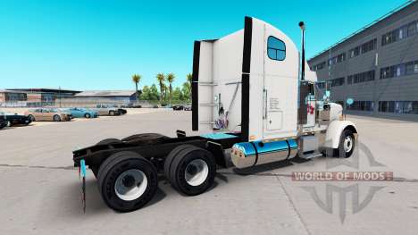Pele FTI Transporte de trator Freightliner Cláss para American Truck Simulator