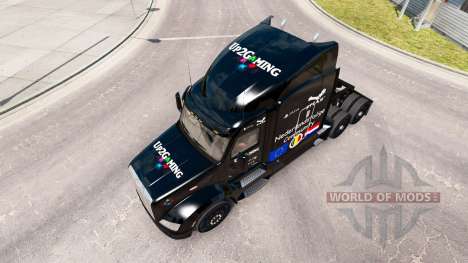 Up2Gaming pele para o caminhão Peterbilt para American Truck Simulator