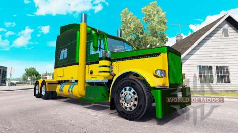 Guzman Express pele para o caminhão Peterbilt 38 para American Truck Simulator