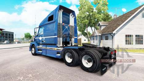 A pele no Canadá Cartage tractor Volvo VNL 670 para American Truck Simulator