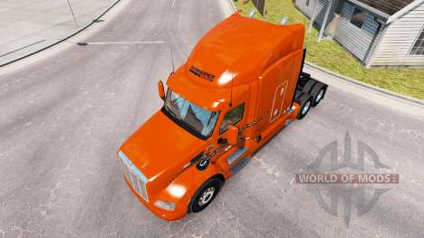 Pele Schneider Nacional no caminhão Peterbilt para American Truck Simulator