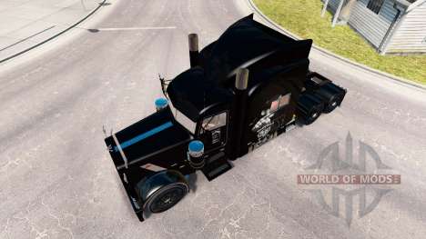 Motorhead pele para o caminhão Peterbilt 389 para American Truck Simulator