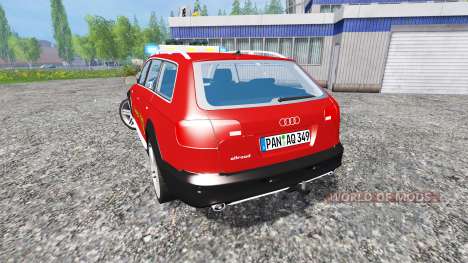 Audi A6 (C6) Avant [feuerwehr] para Farming Simulator 2015