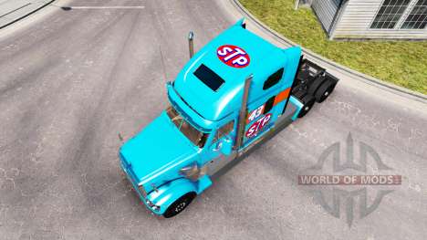 Pele Petty 43 trator Freightliner Coronado para American Truck Simulator