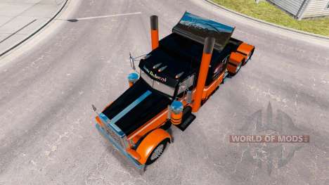 Iwona Blecharczyk pele para o caminhão Peterbilt para American Truck Simulator