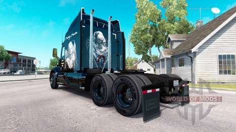 Marilyn Monroe pele para o caminhão Peterbilt para American Truck Simulator