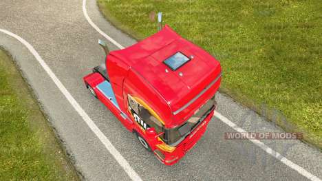 Mezzo Mistura de pele para o Scania truck para Euro Truck Simulator 2