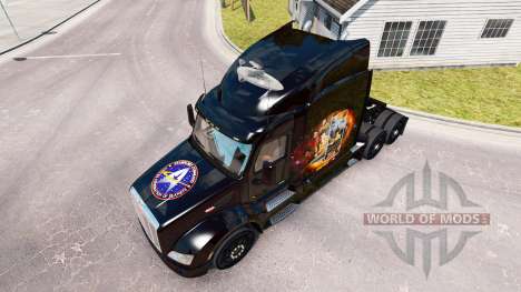 Star Trek pele para o caminhão Peterbilt para American Truck Simulator