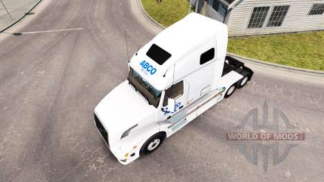 ABCO pele para a Volvo caminhões VNL 670 para American Truck Simulator
