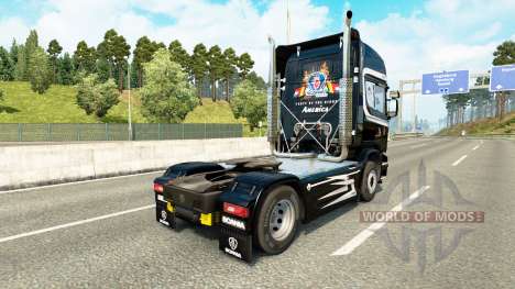 Pele Scania Caminhões para trator Scania para Euro Truck Simulator 2