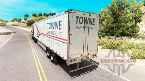 Pele Towne Frete de Ar no trailer para American Truck Simulator