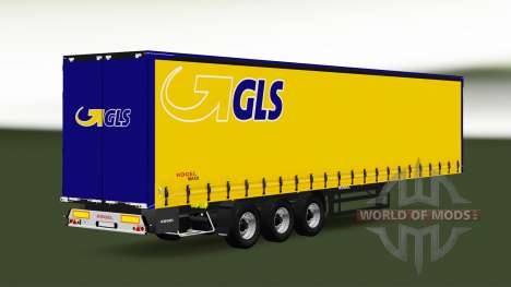 Uma coleção de trailers com diferentes cargas v2 para Euro Truck Simulator 2