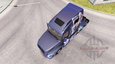 Fantasia de pele para a Volvo caminhões VNL 670 para American Truck Simulator