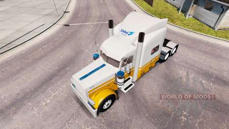Pele United carinha / Minibus Linhas para o cami para American Truck Simulator