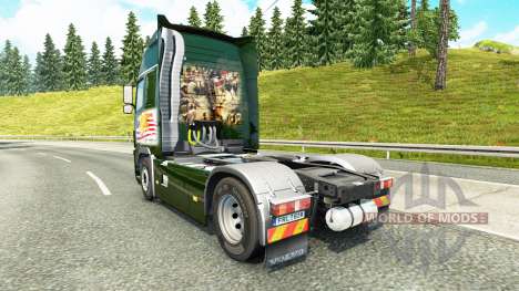 Carga militar pele para a Volvo caminhões para Euro Truck Simulator 2