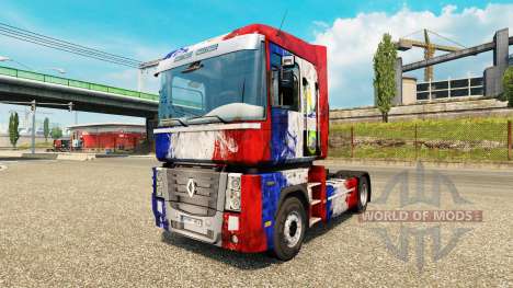 Pele França da Copa de 2014 em uma unidade de tr para Euro Truck Simulator 2